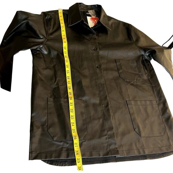 Cider Basic Jacket Women XL Black Rocker Classic Winter Fall New Gift Coat Biker - Picture 4 of 8